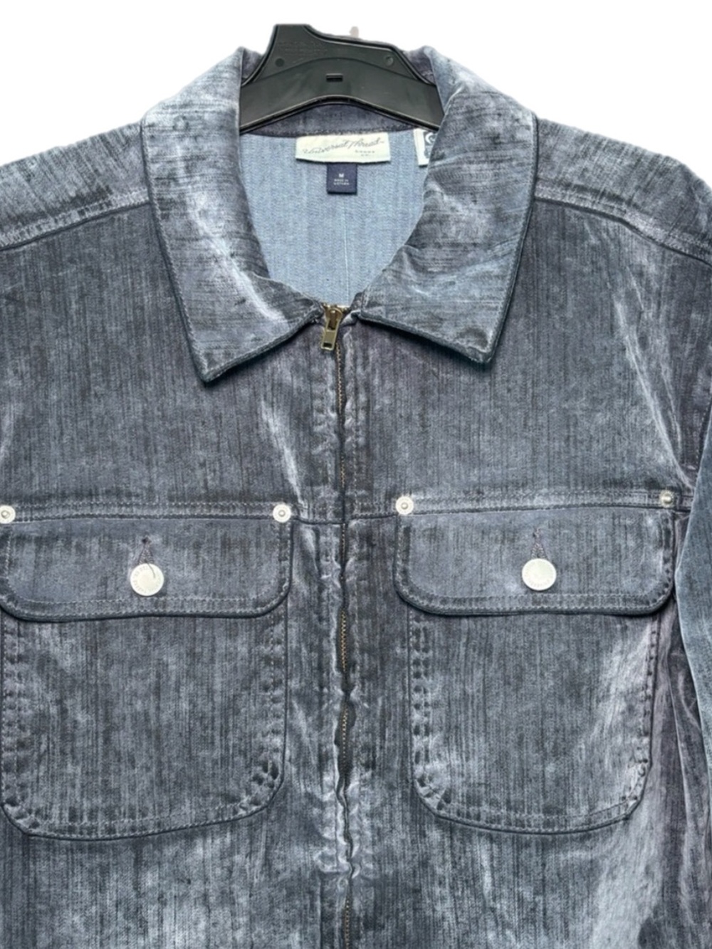 Denim Jacket Flocked by Universal Thread Classic Style - Picture 4 of 8